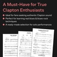 thumbnail image 2 of Eric Clapton Complete Clapton Guitar Recorded Versions | Note-for-Note Guitar TAB | 36 Songs Including Layla, Tears in Heaven, Wo, 2 of 9