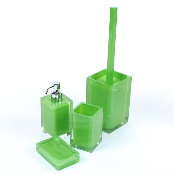 Nameeks Ra100 Gedy Bathroom Accessories Set - Green