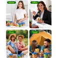thumbnail image 6 of Freezer Storage Containers, [6 Pack-24 Oz] Airtight Plastic Food Storage Containers with Twist Top Lids, Soup, Meal Prep | BPA Free | Stackable | Leakproof | Microwave/Dishwasher Safe, 6 of 6