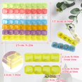 thumbnail image 2 of EKIND Multifunctional 56 SeparableCompartments Plastic Organizer Box Storage Case for Nail Diamonds, Beads, Art DIY, Crafts, Jewelry, Convenient to Carry and Retrieve(Colorful), 2 of 6