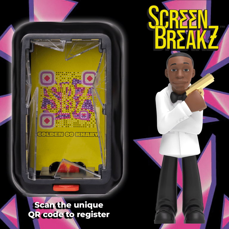 ScreenBreakZ Khaby Lame Collectible Figures, Golden 00 Khaby