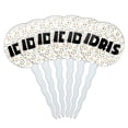 thumbnail image 1 of Idris Cupcake Picks Toppers - Set of 6 - Mutlicolored Speckles, 1 of 1