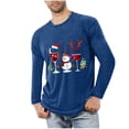 thumbnail image 1 of Blusas y camisas de manga larga con cuello redondo para hombre, ropa deportiva para el hogar, pijamas, camisetas de color liso, blusa deportiva para hombre, poliéster, 1 of 3