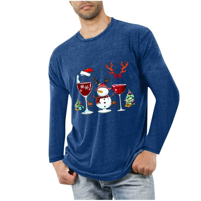 Blusas y camisas de manga larga con cuello redondo para hombre, ropa deportiva para el hogar, pijamas, camisetas de color liso, blusa deportiva para hombre, poliéster