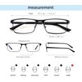thumbnail image 3 of Blue light glasses for men, Metal Frame Gaming  Glasses  Glasses, 3 of 6