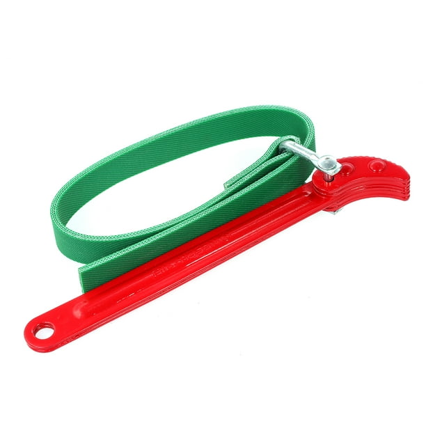 8 Inch Multi-Purpose Belt Wrench Oil Filter Wrench Spanner Adjustable Oil  Fuel Filter Removal Hand Tool Auto Tool 