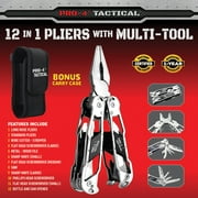 12 Tool Multi-Tool with Pliers and Carry Case