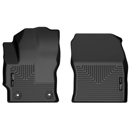 Husky Liners 15811 Weatherbeater Floor Mats Fit 2022-2025 Toyota Corolla Cross FWD Front Row Liners 2pc Black