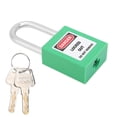 thumbnail image 1 of Lockout , Portable Insulated  Industrial Lock  For Power Plants Green, 1 of 8
