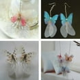 thumbnail image 2 of FOLOYORI 10Pcs Polyester Fabric Wings Charms for Hair Clip and Jewelry Crafts Embellishment, 2 of 8