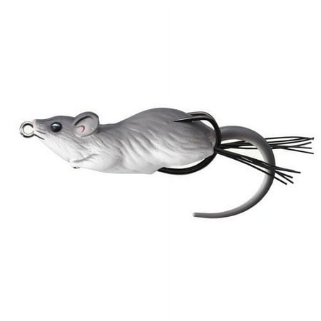 LiveTarget MHB90T401 Mouse Hollow Body Topwater Lure 3 1/2 4/0