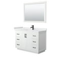 thumbnail image 7 of Wyndham Collection Wcf2929-48S-Vca-M46 Miranda 48" Free Standing Single Basin Vanity Set -, 7 of 7