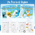 thumbnail image 3 of Libros de actividades Dvbonike Polar Animals para niños, invierno, 24 unidades, 3 of 7