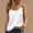 Shirts-White, variant on Gamivast V Neck Satin Camisoles for Women Sleeveless Lace Trim Tank Tops Elegant Casual Summer Silky Shirts Lightweight Flowy Basic Layering Blouses Daily Wear White XS