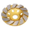 thumbnail image 2 of Grinding Wheel, Wear Resistant  Row Polishing Disc 12 Segment Multifunctional  For Cement Marble Granite, 2 of 8