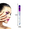 thumbnail image 2 of 5 piezas de limas de uñas de vidrio con estuches, limas de uñas de cristal, herramientas de manicura para el cuidado de las uñas, 2 of 8