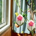 thumbnail image 5 of Wzzjkit Easter Simulation Wool Foam Wreath Decoration, 5 of 5