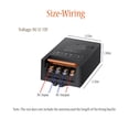thumbnail image 4 of Wireless Remote Control Switch On-off High-power 30A Wide-voltage DC 12-72V Long-distance RF433 Remote Control 3000M ,Easy to Install, 4 of 7