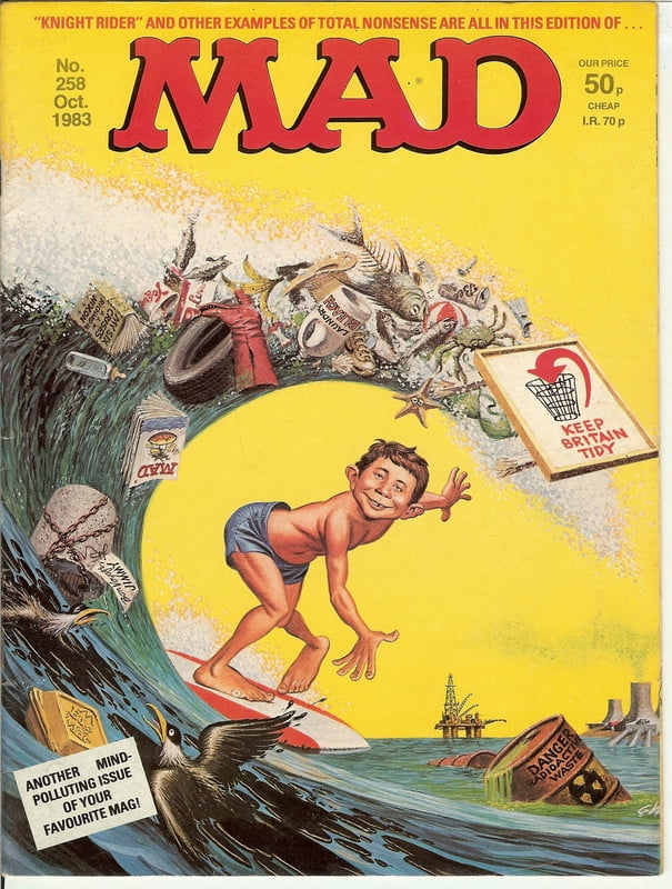 MAD Magazine #258 OCT 1983