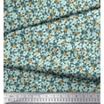 thumbnail image 2 of Soimoi polyester Crepe Fabric Diagonal Stripe,Cross Bones & Skull Printed Fabric 1 Yard 52 Inch Wide, 2 of 3