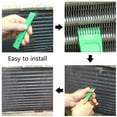 thumbnail image 2 of Ring Fin Comb Set For Air Conditioner Coil Straighten Evaporator E1S8, 2 of 9