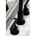 thumbnail image 3 of Fauceture FSC8930CKL Kaiser Robinet de Salle de Bain Répandu avec Laiton Pop-Up&44; Noir Mat, 3 of 5