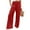 Red -CO15, variant on Nestiefly Womens Elastic High Waisted Palazzo Pants Casual Wide Leg Long Lounge Pant Trousers with Pocket Red XL