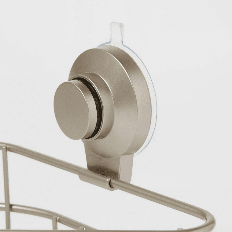 Over the Door Round Wire Shower Caddy Matte Satin - Made By Design™ - Yahoo  Shopping
