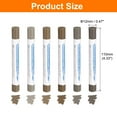 thumbnail image 2 of Wood Filler Sticks 6 Colors Wooden Wax Touch Up Furniture Repair Crayons for Medium Brown 10-11 Space Gray Light Gray Oak Gray, 2 of 7
