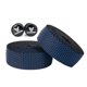 thumbnail image 1 of Cinta para manubrio de bicicleta de carretera con diseño de malla antideslizante, absorbe el sudor y reduce la vibración, disponible en colores negro y azul, incluye dos tapones, fácil de instalar., 1 of 6