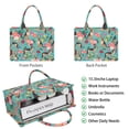 thumbnail image 2 of Large Capacity Tote Bag,German Shepherd Dog and Flower Handbag Fashion Luxury Tote Bag,15.7"x13"x 5.1" Inches,Laptop Compatible, 2 of 6