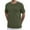 (New)Army Green, variant on Men's and Big Men's Causal Shirt with Short Sleeves, Summer Fit Round-Neck Pocket Shirts,Gray,L