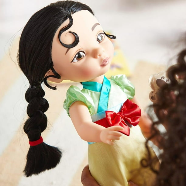 Muneca Disney Animators Collection Mulan de 16 pulgadas con sujetador pequeno Walmart en linea