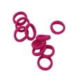 thumbnail image 1 of Banda para el cabello decorativa Qarigey 20 piezas sin enganches Rosa roja, 1 of 6