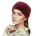 thumbnail image 3 of Kieccall Pure Color Double-Layer Knitted Headband Woolen Headband Wash Yoga Hair Accessories Wide Sports Headband, 3 of 3
