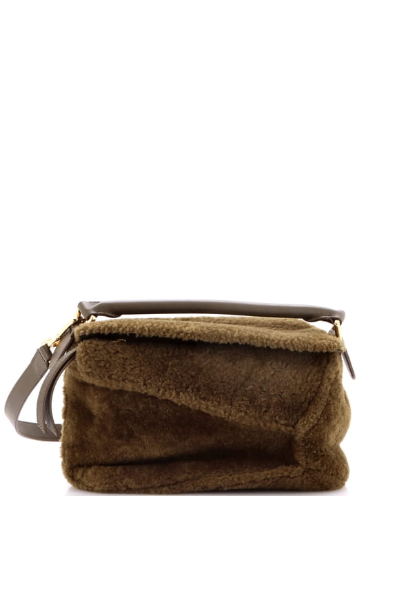 Pre-Owned Puzzle Bag Shearling Small By Rebag