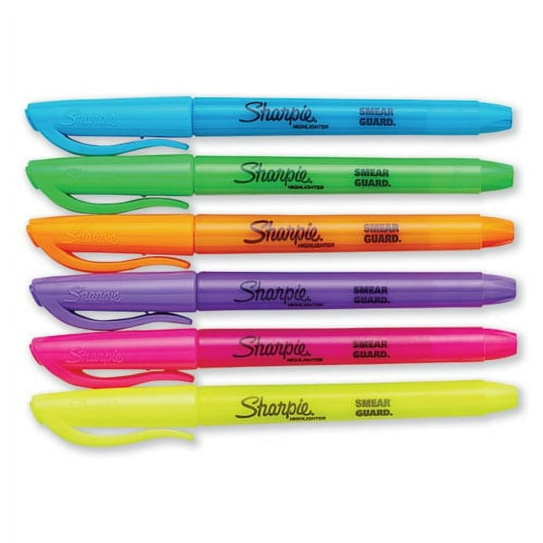 Pocket Style Highlighters, Assorted Ink Colors, Chisel Tip, Assorted Barrel Colors, 24/Pack