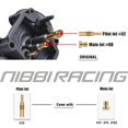 thumbnail image 3 of Kit de carburador NIBBI PE22 de 22 mm con inyectores de carburador para 110-130 cc, 3 of 7