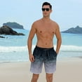 thumbnail image 3 of Aideaone Mens Swimming Trunks with Compression Liner Swim Shorts 7 inch Quick Dry Bathing Suit Anti Chafe Boardshorts, 3 of 8