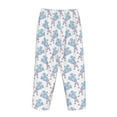 thumbnail image 5 of Naloa Cute Poodle Dog Print Women’s Ultra-Soft Comfy Pajama Lounge Pants with Pockets & Drawstring, 5 of 8