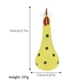 thumbnail image 2 of ToyKingdee Chicken Statue Silly Chicken Decor Big Eyed Chicken Figurine with Long Neck, Funny Resin Chicken Ornaments Outdoor Chicken Decorations, 2 of 2