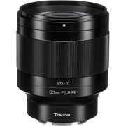 Tokina atx-m 85mm f/1.8 FE Lens for Sony E (ATX-M-AF85FE) + Sling Backpack + Photography Software + Lens Filter Kit + 64GB Memory Card + Flexible Tripod + Cleaning Kit + Lens Pouch + More