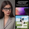 thumbnail image 5 of AI Smart Glasses, Supporting Touch Control And AI Chat GPT Model. AI Intelligence, 8 Million Pixel HD, Anti-shake Function. Real-time Translation. Blue Light Protection, Dual Microphones, 5 of 13