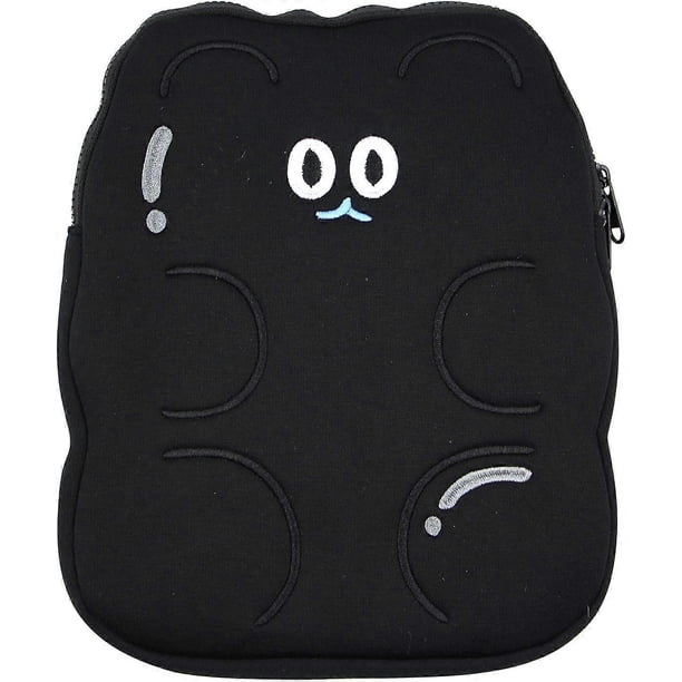 9-11 Inch Plush Cute Rabbit Laptop Sleeve Bag iPad Protective Case Tablet Cover Notebook Storage Bag for Women Girls