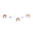 thumbnail image 1 of A Mano Manualidades De Bricolaje Nube De Viento Nórdico Decoración De Arco Iris Adornos De Cuerda De Cuentas De Madera Habitación De Los Niños Cuna Tienda Cama Cortina Decoración Advancent HA040742-04, 1 of 6