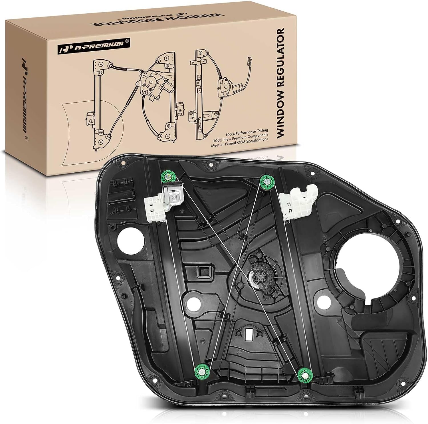 Front Right Window Regulator With Motor For Hyundai Elantra Sedan 2011-2016 - 82481-3Y010