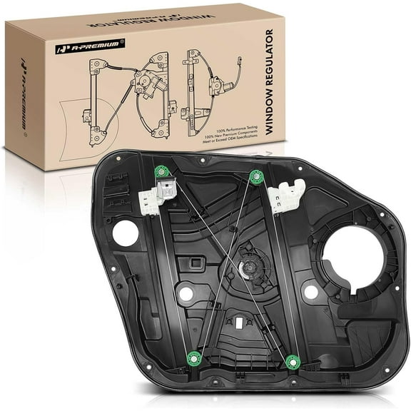 A-Premium Electric Power Window Regulator Without Motor Compatible with Hyundai Tucson 2016-2022 Front Right Passenger Side, Replace # 82481D3011, 82481D3010