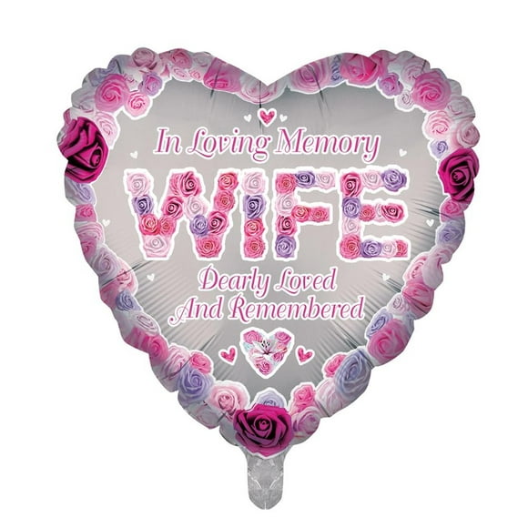 Sensations Wife Heart Foil Balloon