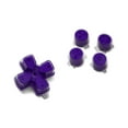 thumbnail image 5 of eXtremeRate Replacement Three-Tone PurPle & Clear with D-pad Face Buttons for PS5 BDM 010/020/030/040, 5 of 10