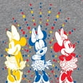 thumbnail image 3 of Disney - Mickey & Friends - Minnie - All Smiles - Toddler And Youth Girls Raglan Graphic T-Shirt, 3 of 5